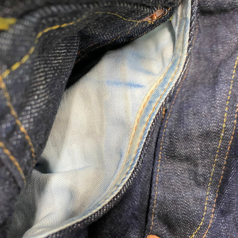 【中古品】【メンズ】 EVISU エヴィス LOT.2001 NO.2 渋谷限定 忠犬ハチ公 PRINT BUTTONFLY DENIM PANTS プリント ボタンフライ デニム パンツ ボトムス 156-260424-kh-01-izu サイズ：38×35 カラー：インディゴ 万代Net店