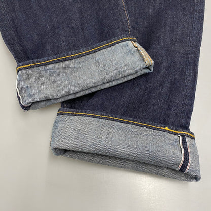 【中古品】【メンズ】 EVISU エヴィス LOT.2001 NO.2 渋谷限定 忠犬ハチ公 PRINT BUTTONFLY DENIM PANTS プリント ボタンフライ デニム パンツ ボトムス 156-260424-kh-01-izu サイズ：38×35 カラー：インディゴ 万代Net店
