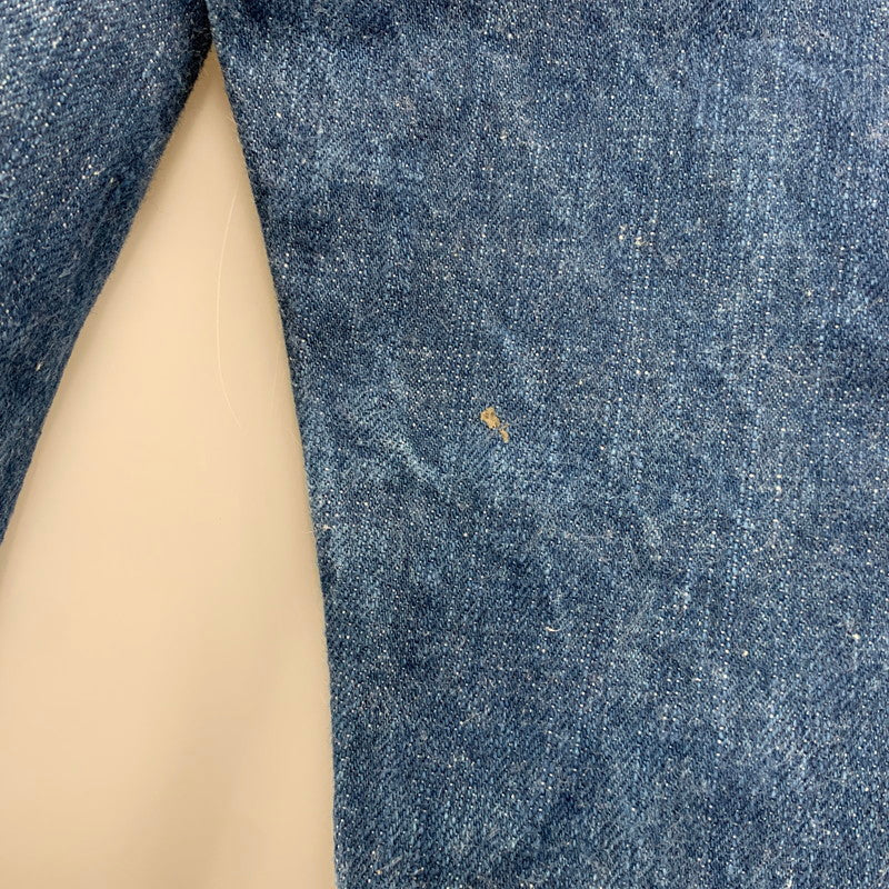 【中古品】【メンズ】 YAMANE DELUXE HAYAOKI ヤマネデラックスハヤオキ BUTTON FLY DENIM PANTS ボタンフライ デニム パンツ ボトムス ズボン 156-260424-cs-04-izu サイズ：34×35 カラー：インディゴ 万代Net店
