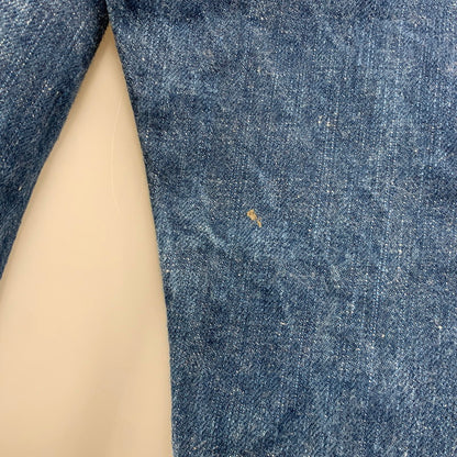 【中古品】【メンズ】 YAMANE DELUXE HAYAOKI ヤマネデラックスハヤオキ BUTTON FLY DENIM PANTS ボタンフライ デニム パンツ ボトムス ズボン 156-260424-cs-04-izu サイズ：34×35 カラー：インディゴ 万代Net店
