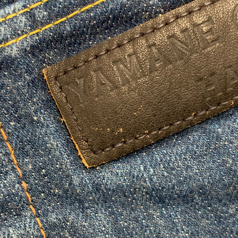 【中古品】【メンズ】 YAMANE DELUXE HAYAOKI ヤマネデラックスハヤオキ BUTTON FLY DENIM PANTS ボタンフライ デニム パンツ ボトムス ズボン 156-260424-cs-04-izu サイズ：34×35 カラー：インディゴ 万代Net店