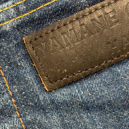 【中古品】【メンズ】 YAMANE DELUXE HAYAOKI ヤマネデラックスハヤオキ BUTTON FLY DENIM PANTS ボタンフライ デニム パンツ ボトムス ズボン 156-260424-cs-04-izu サイズ：34×35 カラー：インディゴ 万代Net店