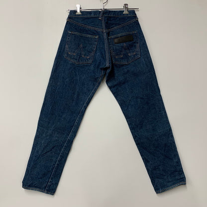 【中古品】【メンズ】 YAMANE DELUXE HAYAOKI ヤマネデラックスハヤオキ BUTTON FLY DENIM PANTS ボタンフライ デニム パンツ ボトムス ズボン 156-260424-cs-04-izu サイズ：34×35 カラー：インディゴ 万代Net店