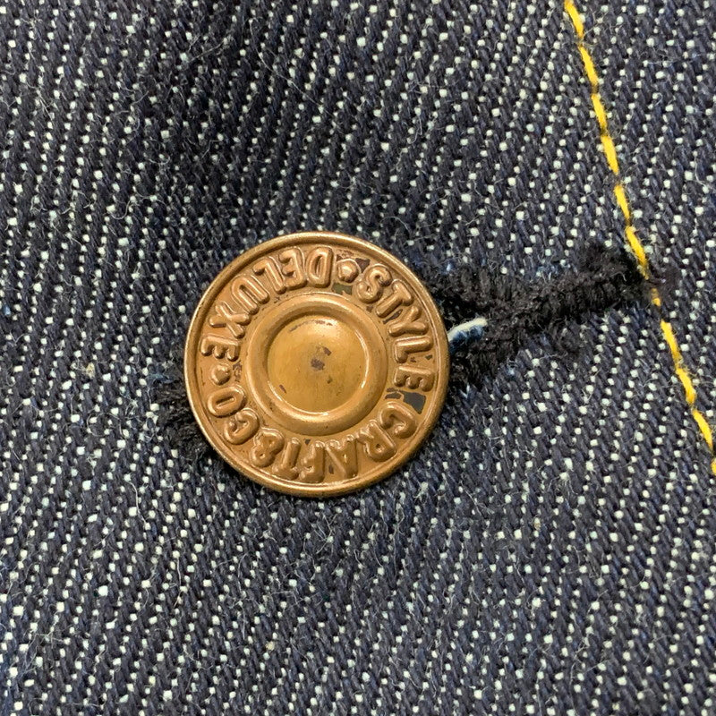 【中古品】【メンズ】 EVISU エヴィス LOT.1557 NO.2 3RD TYPE DENIM JACKET サードタイプ デニム ジャケット アウター 145-260424-cs-05-izu サイズ：44 カラー：インディゴ 万代Net店