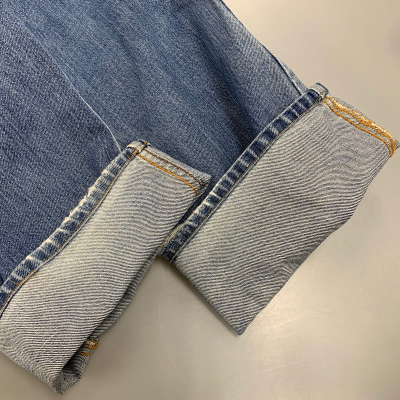 【中古品】【メンズ】 Levi's リーバイス 519 DENIM PANTS デニムパンツ USA製 刻印501 ジーンズ ボトムス 157-260423-as-07-izu サイズ：32×36 カラー：インディゴ 万代Net店