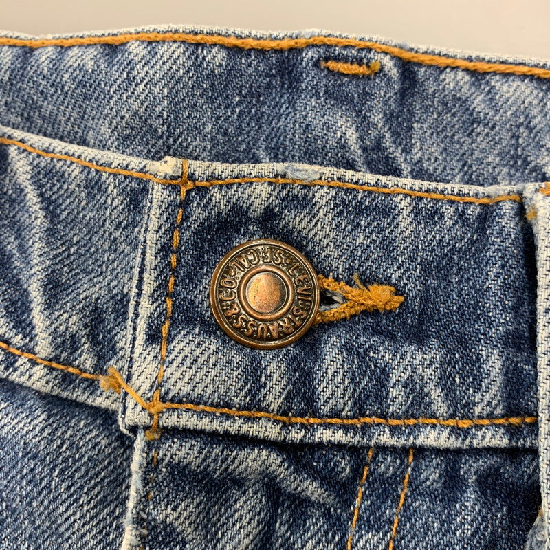 【中古品】【メンズ】 Levi's リーバイス 519 DENIM PANTS デニムパンツ USA製 刻印501 ジーンズ ボトムス 157-260423-as-07-izu サイズ：32×36 カラー：インディゴ 万代Net店