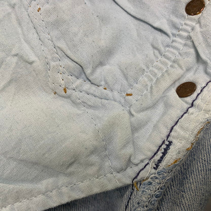 【中古品】【メンズ】 Levi's リーバイス DENIM PANTS デニムパンツ 刻印520 USA製 ジーンズ ボトムス 157-260423-as-06-izu サイズ：33×34 カラー：ライトインディゴ 万代Net店