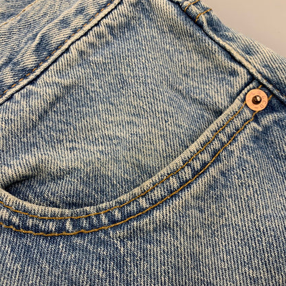 【中古品】【メンズ】 Levi's リーバイス DENIM PANTS デニムパンツ 刻印520 USA製 ジーンズ ボトムス 157-260423-as-06-izu サイズ：33×34 カラー：ライトインディゴ 万代Net店