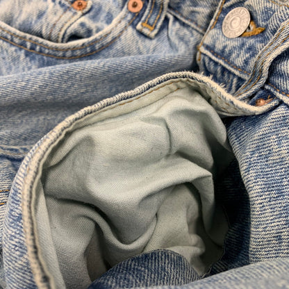【中古品】【メンズ】 Levi's リーバイス DENIM PANTS デニムパンツ 刻印520 USA製 ジーンズ ボトムス 157-260423-as-06-izu サイズ：33×34 カラー：ライトインディゴ 万代Net店