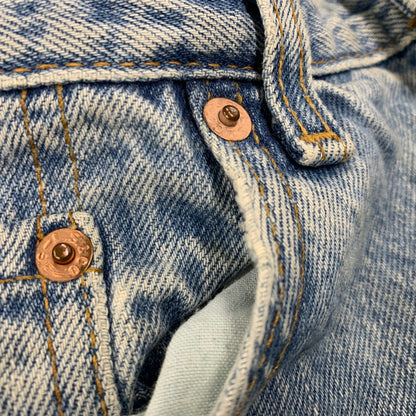 【中古品】【メンズ】 Levi's リーバイス DENIM PANTS デニムパンツ 刻印520 USA製 ジーンズ ボトムス 157-260423-as-06-izu サイズ：33×34 カラー：ライトインディゴ 万代Net店