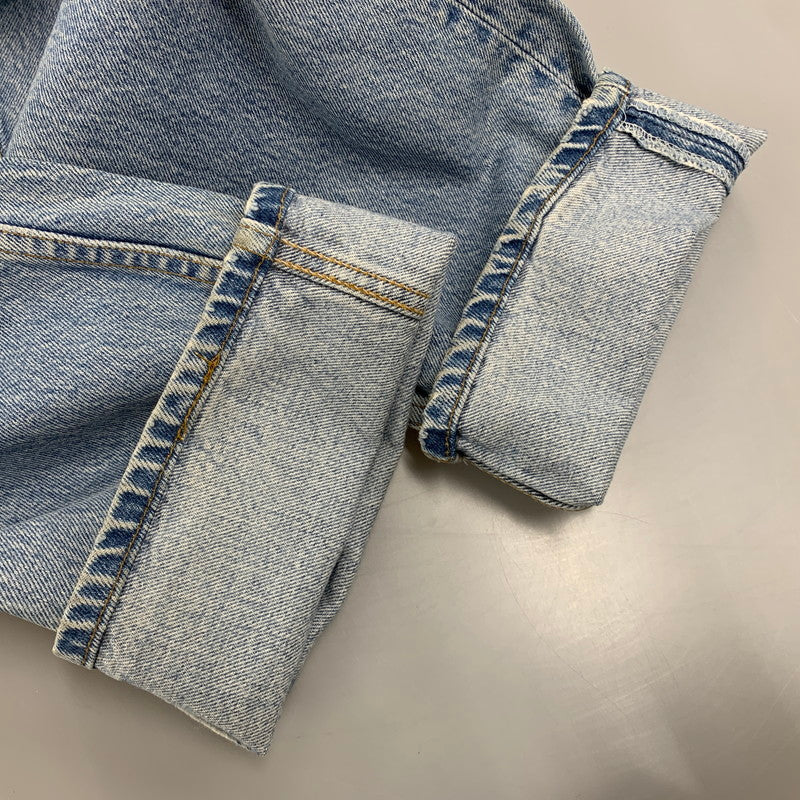 【中古品】【メンズ】 Levi's リーバイス DENIM PANTS デニムパンツ 刻印520 USA製 ジーンズ ボトムス 157-260423-as-06-izu サイズ：33×34 カラー：ライトインディゴ 万代Net店