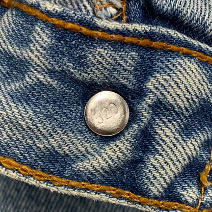 【中古品】【メンズ】 Levi's リーバイス DENIM PANTS デニムパンツ 刻印520 USA製 ジーンズ ボトムス 157-260423-as-06-izu サイズ：33×34 カラー：ライトインディゴ 万代Net店