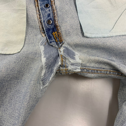【中古品】【メンズ】 Levi's リーバイス DENIM PANTS デニムパンツ 刻印520 USA製 ジーンズ ボトムス 157-260423-as-06-izu サイズ：33×34 カラー：ライトインディゴ 万代Net店