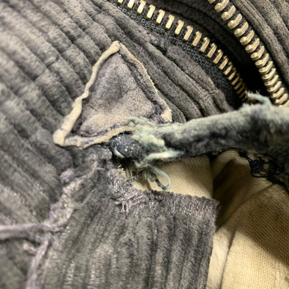 【現状渡し品】【メンズ】 GILDE HOSE BOETTICHER ギルデホーゼ ベティヒャー PATCH DOUBLE ZIP CORDUROY PANTS パッチ ダブルジップ コーデュロイ パンツ 157-260423-as-08-izu カラー：ブラック系 万代Net店
