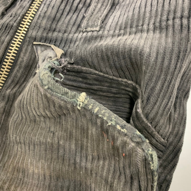 【現状渡し品】【メンズ】 GILDE HOSE BOETTICHER ギルデホーゼ ベティヒャー PATCH DOUBLE ZIP CORDUROY PANTS パッチ ダブルジップ コーデュロイ パンツ 157-260423-as-08-izu カラー：ブラック系 万代Net店