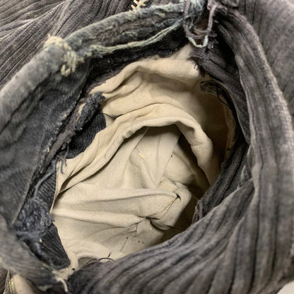 【現状渡し品】【メンズ】 GILDE HOSE BOETTICHER ギルデホーゼ ベティヒャー PATCH DOUBLE ZIP CORDUROY PANTS パッチ ダブルジップ コーデュロイ パンツ 157-260423-as-08-izu カラー：ブラック系 万代Net店