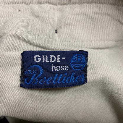 【現状渡し品】【メンズ】 GILDE HOSE BOETTICHER ギルデホーゼ ベティヒャー PATCH DOUBLE ZIP CORDUROY PANTS パッチ ダブルジップ コーデュロイ パンツ 157-260423-as-08-izu カラー：ブラック系 万代Net店