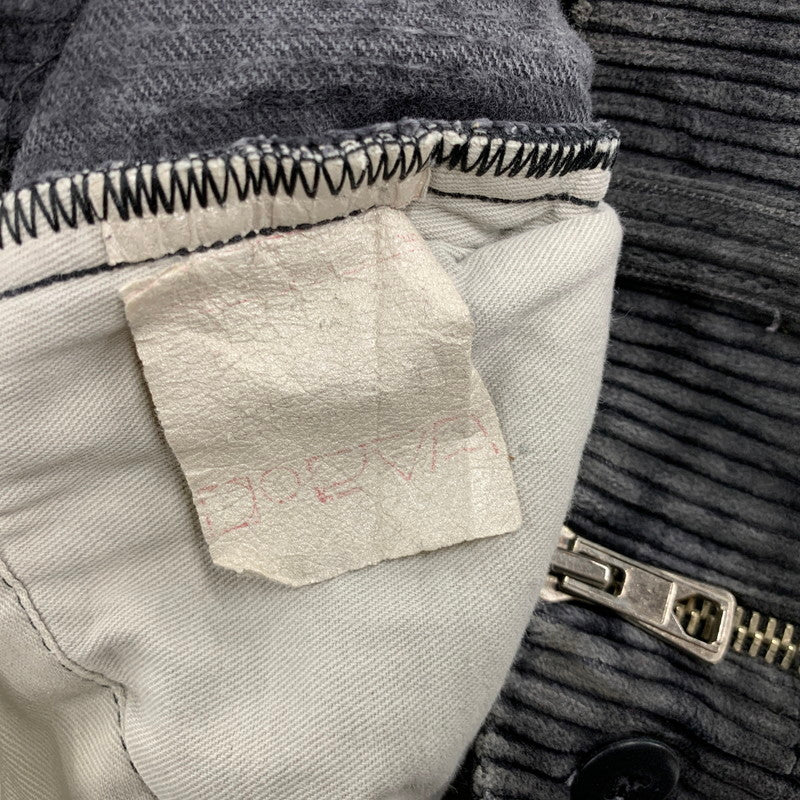 【現状渡し品】【メンズ】 GILDE HOSE BOETTICHER ギルデホーゼ ベティヒャー PATCH DOUBLE ZIP CORDUROY PANTS パッチ ダブルジップ コーデュロイ パンツ 157-260423-as-08-izu カラー：ブラック系 万代Net店