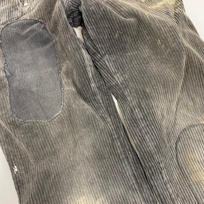 【現状渡し品】【メンズ】 GILDE HOSE BOETTICHER ギルデホーゼ ベティヒャー PATCH DOUBLE ZIP CORDUROY PANTS パッチ ダブルジップ コーデュロイ パンツ 157-260423-as-08-izu カラー：ブラック系 万代Net店