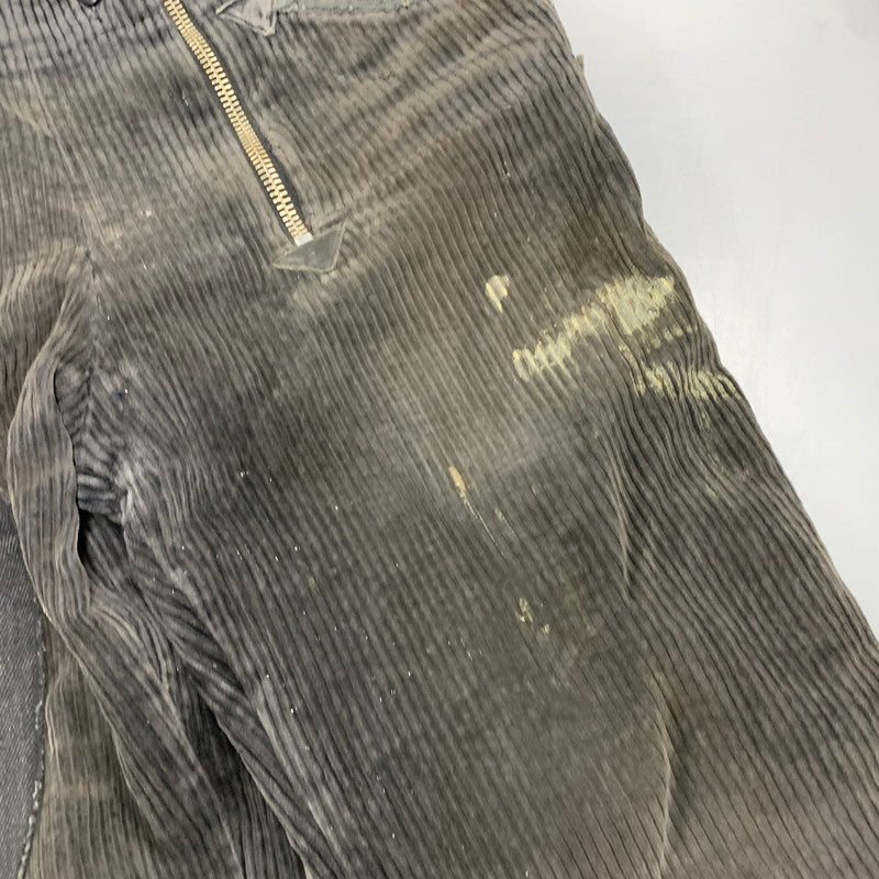 【現状渡し品】【メンズ】 GILDE HOSE BOETTICHER ギルデホーゼ ベティヒャー PATCH DOUBLE ZIP CORDUROY PANTS パッチ ダブルジップ コーデュロイ パンツ 157-260423-as-08-izu カラー：ブラック系 万代Net店
