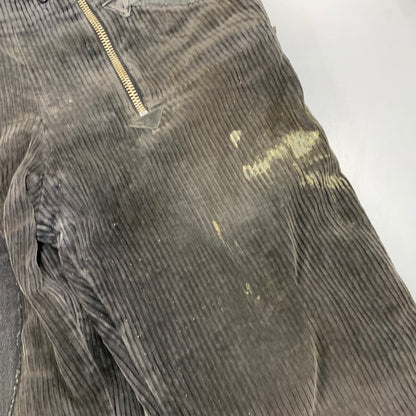 【現状渡し品】【メンズ】 GILDE HOSE BOETTICHER ギルデホーゼ ベティヒャー PATCH DOUBLE ZIP CORDUROY PANTS パッチ ダブルジップ コーデュロイ パンツ 157-260423-as-08-izu カラー：ブラック系 万代Net店