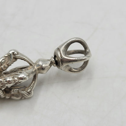 【中古品】【メンズ】 ZOCALO ソカロ TPDG0378GN BIRD DORJE DAGGER バード ドージェ ダガー ペンダント アクセサリー 192-260424-cs-17-izu カラー：シルバー 万代Net店