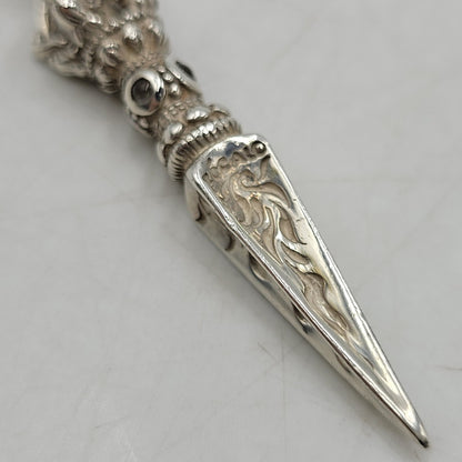 【中古品】【メンズ】 ZOCALO ソカロ TPDG0378GN BIRD DORJE DAGGER バード ドージェ ダガー ペンダント アクセサリー 192-260424-cs-17-izu カラー：シルバー 万代Net店