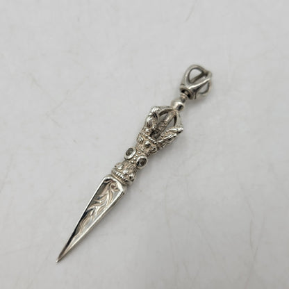 【中古品】【メンズ】 ZOCALO ソカロ TPDG0378GN BIRD DORJE DAGGER バード ドージェ ダガー ペンダント アクセサリー 192-260424-cs-17-izu カラー：シルバー 万代Net店