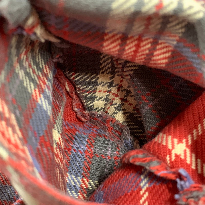 【中古品】【メンズ】 JOE MCCOY 8HOUR UNION ジョーマッコイ エイトアワーユニオン HEAVY FLANNEL SHIRT ヘビーフランネルシャツ チェック 長袖 145-260423-as-03-izu カラー：レッド系 万代Net店