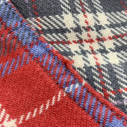 【中古品】【メンズ】 JOE MCCOY 8HOUR UNION ジョーマッコイ エイトアワーユニオン HEAVY FLANNEL SHIRT ヘビーフランネルシャツ チェック 長袖 145-260423-as-03-izu カラー：レッド系 万代Net店