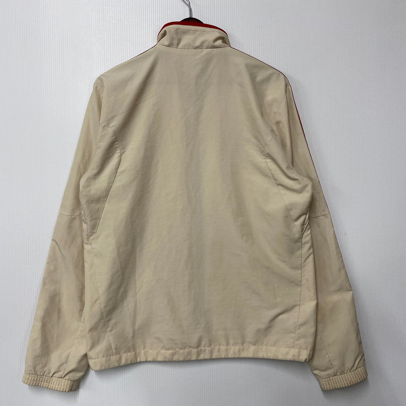 【中古品】【メンズ】 ADIDAS アディダス ACMILAN TRACK JACKET ACミラン トラック ジャケット アウター 148-260425-kh-06-izu サイズ：M カラー：ベージュ 万代Net店