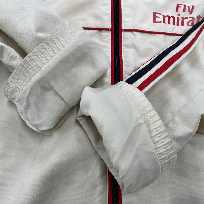 【中古品】【メンズ】 ADIDAS アディダス ACMILAN TRACK JACKET ACミラン トラック ジャケット アウター 148-260425-kh-06-izu サイズ：M カラー：ベージュ 万代Net店