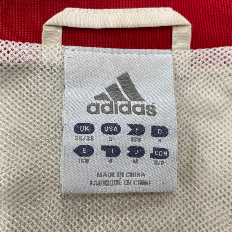 【中古品】【メンズ】 ADIDAS アディダス ACMILAN TRACK JACKET ACミラン トラック ジャケット アウター 148-260425-kh-06-izu サイズ：M カラー：ベージュ 万代Net店