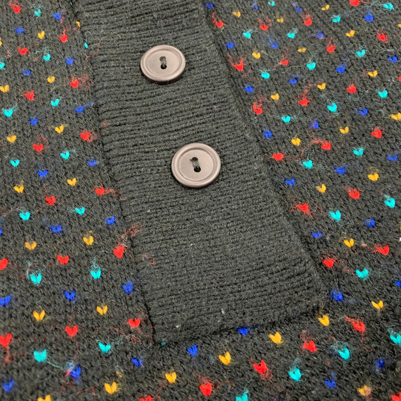 【中古品】【メンズ】 MAJOR MOTION メイジャー モーション USA製 BIRDS EYE ACRYLIC KNIT バーズアイ アクリル ニット トップス 長袖 146-260423-ya-14-izu サイズ：下記参照 カラー：BLACK 万代Net店