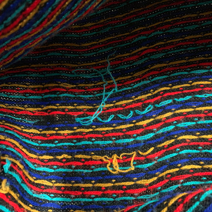 【中古品】【メンズ】 MAJOR MOTION メイジャー モーション USA製 BIRDS EYE ACRYLIC KNIT バーズアイ アクリル ニット トップス 長袖 146-260423-ya-14-izu サイズ：下記参照 カラー：BLACK 万代Net店