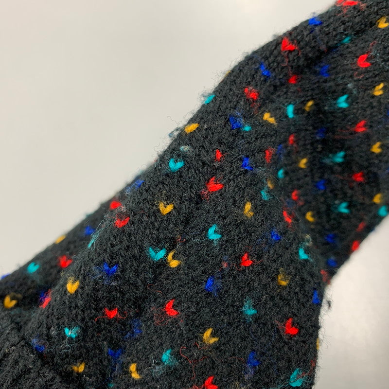 【中古品】【メンズ】 MAJOR MOTION メイジャー モーション USA製 BIRDS EYE ACRYLIC KNIT バーズアイ アクリル ニット トップス 長袖 146-260423-ya-14-izu サイズ：下記参照 カラー：BLACK 万代Net店