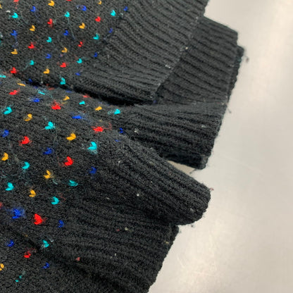 【中古品】【メンズ】 MAJOR MOTION メイジャー モーション USA製 BIRDS EYE ACRYLIC KNIT バーズアイ アクリル ニット トップス 長袖 146-260423-ya-14-izu サイズ：下記参照 カラー：BLACK 万代Net店