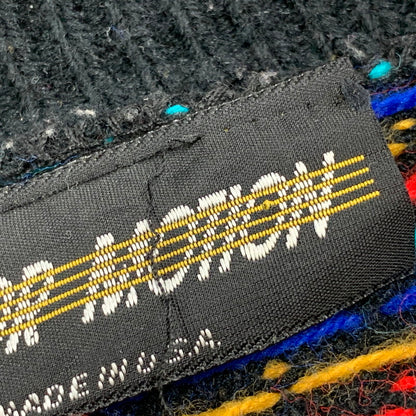 【中古品】【メンズ】 MAJOR MOTION メイジャー モーション USA製 BIRDS EYE ACRYLIC KNIT バーズアイ アクリル ニット トップス 長袖 146-260423-ya-14-izu サイズ：下記参照 カラー：BLACK 万代Net店