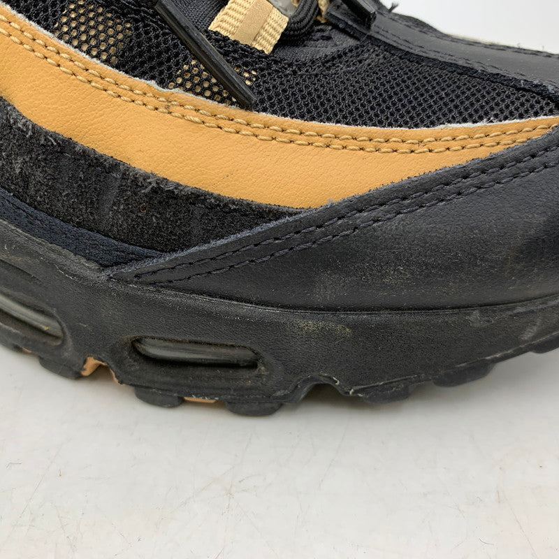【中古品】【メンズ/レディース】 NIKE ナイキ DM0011-004 AIR MAX 95 エアマックス スニーカー シューズ 靴 160-260425-cs-06-izu サイズ：26cm カラー：BLACK/SUMMIT WHITE-ELEMENTAL GOLD 万代Net店