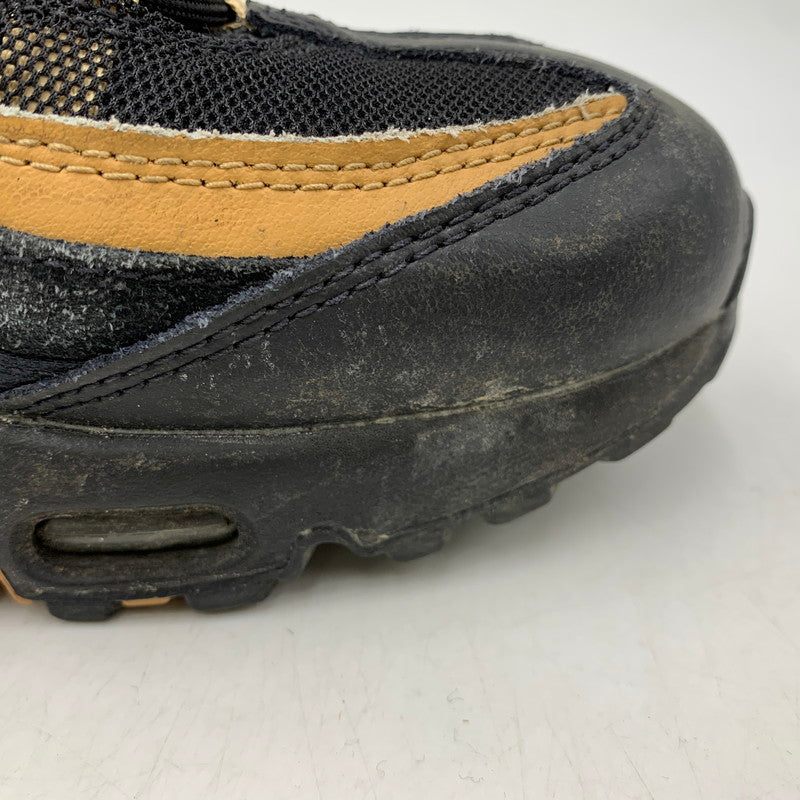 【中古品】【メンズ/レディース】 NIKE ナイキ DM0011-004 AIR MAX 95 エアマックス スニーカー シューズ 靴 160-260425-cs-06-izu サイズ：26cm カラー：BLACK/SUMMIT WHITE-ELEMENTAL GOLD 万代Net店