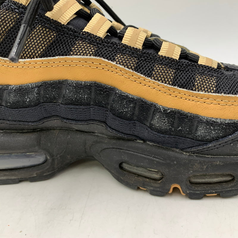 【中古品】【メンズ/レディース】 NIKE ナイキ DM0011-004 AIR MAX 95 エアマックス スニーカー シューズ 靴 160-260425-cs-06-izu サイズ：26cm カラー：BLACK/SUMMIT WHITE-ELEMENTAL GOLD 万代Net店