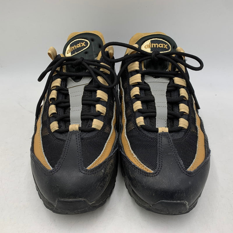 【中古品】【メンズ/レディース】 NIKE ナイキ DM0011-004 AIR MAX 95 エアマックス スニーカー シューズ 靴 160-260425-cs-06-izu サイズ：26cm カラー：BLACK/SUMMIT WHITE-ELEMENTAL GOLD 万代Net店