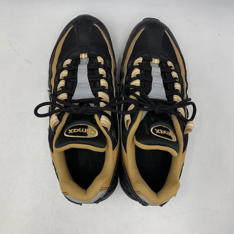 【中古品】【メンズ/レディース】 NIKE ナイキ DM0011-004 AIR MAX 95 エアマックス スニーカー シューズ 靴 160-260425-cs-06-izu サイズ：26cm カラー：BLACK/SUMMIT WHITE-ELEMENTAL GOLD 万代Net店