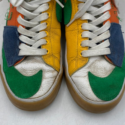【現状渡し品】【メンズ】 NIKE SB ナイキエスビー DA2189-800 BLAZER MID EDGE ブラザー ミッド エッジ スニーカー シューズ 靴 160-260425-cs-11-izu サイズ：27cm カラー：SAFETY ORANGE/LUCKY GREEN 万代Net店