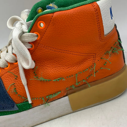 【現状渡し品】【メンズ】 NIKE SB ナイキエスビー DA2189-800 BLAZER MID EDGE ブラザー ミッド エッジ スニーカー シューズ 靴 160-260425-cs-11-izu サイズ：27cm カラー：SAFETY ORANGE/LUCKY GREEN 万代Net店