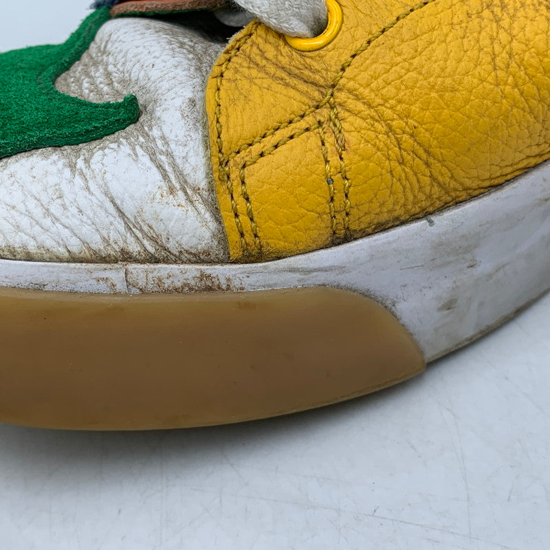 【現状渡し品】【メンズ】 NIKE SB ナイキエスビー DA2189-800 BLAZER MID EDGE ブラザー ミッド エッジ スニーカー シューズ 靴 160-260425-cs-11-izu サイズ：27cm カラー：SAFETY ORANGE/LUCKY GREEN 万代Net店
