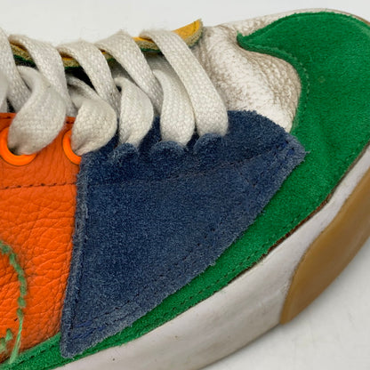 【現状渡し品】【メンズ】 NIKE SB ナイキエスビー DA2189-800 BLAZER MID EDGE ブラザー ミッド エッジ スニーカー シューズ 靴 160-260425-cs-11-izu サイズ：27cm カラー：SAFETY ORANGE/LUCKY GREEN 万代Net店