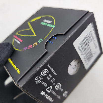 【中古美品】【メンズ/レディース】 CASIO カシオ × PAC-MAN パックマン DIGITAL QUARTZ F-91WPC-1ADR デジタルクオーツ 腕時計 199-260529-as-16-izu サイズ：38.2 × 35.2 × 8.5 mm カラー：ブラック 万代Net店