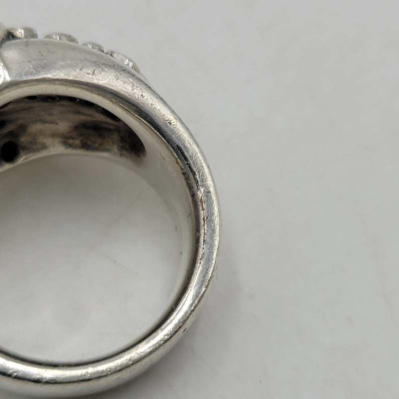 【中古品】【メンズ】 DEAL DESIGN ディールデザイン 925 GLARE CROSS RING グレア クロス リング 指輪 アクセサリー 192-260424-cs-18-izu カラー：シルバー 万代Net店