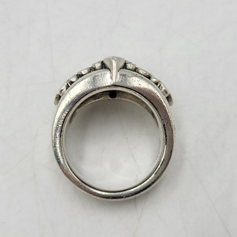 【中古品】【メンズ】 DEAL DESIGN ディールデザイン 925 GLARE CROSS RING グレア クロス リング 指輪 アクセサリー 192-260424-cs-18-izu カラー：シルバー 万代Net店